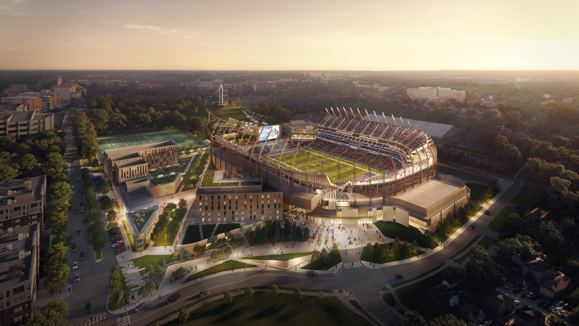 Kansas stadium rendering